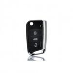 ALM Carcasa cheie telecomanda 3 butoane compatibila Vw / Skoda / Seat (ALM 131020-3)