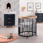 Azzurra Design Patut Oval Evolutiv Azzurra Wave Lava Naturale