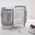 Raffaello Design Patut Bebe Raffaello Design Oval Evolutiv Giulia Grigio