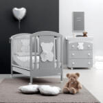 Azzurra Design Patut Bebe Azzurra Funky 0 - 5 Ani Grigio