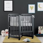  Patut Azzurra Design Glam lava 8 in 1 complet accesorizat transformabil- alaturi de bebelusi de la 0 la 3 ani Negru