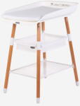 Childhome Masuta de infasat Childhome Evolux Natural Alb