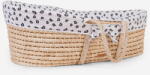 Childhome Cos bebe Childhome Moise din coji de porumb cu saltea Husa Jerse Leopard