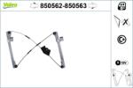 VALEO Mecanism actionare geam VALEO 850562 (850562)