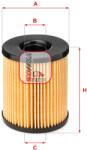 SOFIMA Filtru ulei SOFIMA S 5115 PE (S 5115 PE) - automobilus