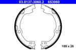 ATE Set saboti frana, frana de mana ATE 03.0137-3060.2 (03.0137-3060.2) - automobilus