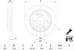 Bosch Disc frana BOSCH 0 986 479 E95 (0 986 479 E95) - automobilus