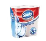 Sindy Háztartási papírtörlő kéztörlő 2 rétegű 2 tekercs/csomag Sindy fehér - irodamarket
