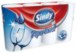 Sindy Háztartási papírtörlő kéztörlő 2 rétegű 4 tekercs/csomag Sindy fehér (231) - iroda-ellatas
