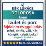Kék-Lukács Dolorosa Ízület és Porc krém 30 ml