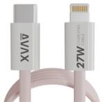 AVAX CB611P Magnety 27W USB-C - Lightning gyorstöltő kábel, 1 m (CB611P)