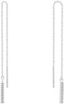 Brilio Silver Cercei lungi cu zirconii EA1007W