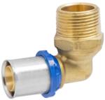 APE Cot presare 26 x 3/4", filet exterior, APE RACCORDERIE, alama, pentru tevi multistrat (ARL3004300)