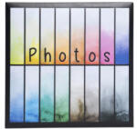 Exacompta Fotóalbum, 22, 5x22 cm, 50 lap, 'Rainbow' (EX62882E) (EX62882E)