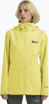 Jack Wolfskin Női esőkabát Jack Wolfskin Trailtime 2L lemon ice