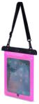 Gigapack vízhatlan/vízálló tabletvédő tablet, univerzális, nyakba akasztható, 280x210 méret, rózsaszín (GP-147177)