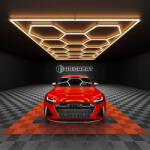 Unicarat Műhely világítás - 14 részes Hexagon lámpa kerettel (meleg fehér) 3000K