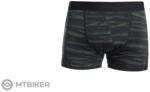 Sensor Merino Impress rövidnadrág, fekete/batikolt (M)