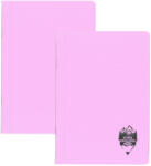 DACO Set 2 caiete DACO A5, 100 file, 70g/mp, dictando, coperta plastic, Mov pastel (CT510DR/MOVPASTEL-2BUC/SET)