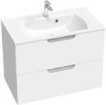RAVAK Classic II dulap 80x45x58.5 cm sub chiuveta pe perete alb-gri X000001481 (X000001481)
