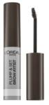 L'Oréal Brow Artist Plump & Set gel pentru sprancene 108 Dark Brunette 4, 9 ml