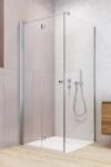  Cabina dus cu usa pliabila si perete fix Radaway Eos KDJ-B 80x100x H197 cm (137443-01-01L)