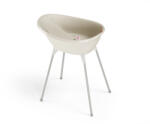 Okbaby Бебешка вана със стойка OK Baby - Бела, Бяла (OKBBES92506WH)