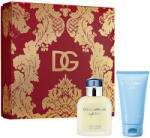 Dolce&Gabbana Light Blue Pour Homme SET: edt 75ml + Testápoló cream pre ženy 50ml férfi parfüm