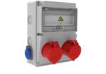 Bemis Cutie Distributie Bemis BB2-2228-2020, 210 x 300 x 122, 2 Prize 4/32A 380V, 2 Prize 1/16A 220V, IP44 (CB-BD222282020-BMS)