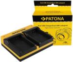 Patona Dual incarcator pentru Samsung BP1310 NX10 NX100 NX11 inkl. Micro-USB Kabel