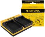 Patona Incarcator Patona Dual pentru Drift CFXDC02 HD Ghost cu cablu Micro-USB