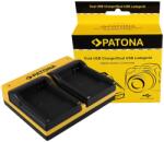 Patona Dual incarcator pentru Samsung SLB-0937 Digimax CL5 L730 L830 NV33 NV4 PL10 incl. Micro-USB cable
