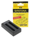 Patona Incarcator Patona Dual pentru Insta360 One X2 360° Cam cu cablu Micro-USB