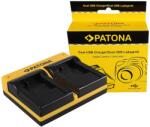 Patona Incarcator Patona Dual pentru Qumox SupTig 3 SJ4000 SupTig3 SupTig 3 SupTig 3 cu cablu Micro-USB