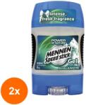 Mennen Set 2 x Deodorant Gel Mennen Speed Stick Power of Nature Avalanche, pentru Barbati, 85 g