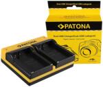 Patona Incarcator Patona Dual pentru Garmin P11P15-04-N02 Montana 600 650 Moto t cu cablu Micro-USB