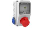 Bemis Cutie Distributie Bemis BH1-2118-2020, 1 Priza 5/16A 380V, 2 Prize 1/16A 220V, IP44 (CB-BH121182020-BMS)