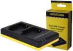 Patona Dual incarcator pentruOlympus Li-50B, Li50B incl. Micro-USB cabel
