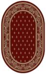 Delta Carpet Covor Bisericesc Oval, 200 x 300 cm, Rosu, Lotos 15033/210 (LOTUS-15033-210-O-23) Covor