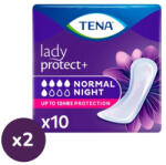 TENA Lady Protect+ night normal inkontinencia betét (2x10 db)