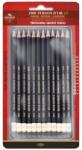 KOH-I-NOOR Creioane Grafit Toison D'or, Blister Tip Arta 8B-2H, 12 Bucati (KH-K1912-12BL)