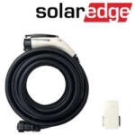 SolarEdge EV-töltő kábel és tartó - 7, 6 m, Type 2 csatlakozó, 32A (INSE0072532-M)