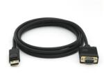 Equip 119338 video átalakító kábel 2 M VGA (D-Sub) DisplayPort Fekete (equip119338) (equip119338)