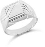 ÉkszerM Fehérarany Pecsétgyűrű (méret: 61) AU 94384