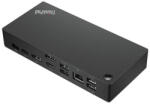 HP Lenovo ThinkPad USB-C Gen2 Dock, + 90W adapter, 1x USB-C, 3x USB 3.1, 2x USB 2.0, 2x DisplayPort, 1x HDMI, 1x RJ45, 1x Jack 3.5mm (LTPUSBCG2)