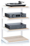 NorStone ESSE Hi-Fi állvány Fehér / tölgy fa (NorStone_ESSE_Hi-Fi-feher)