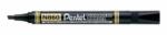 Pentel Alkoholos marker, 0, 6-4, 5 mm, vágott, PENTEL "N860", fekete (N860-AE) - mystock