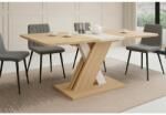 SIGNAL MEBLE Kihúzható étkezőasztal EXEL | kasmír / cremona tölgyfa (EXELDCTKA140)