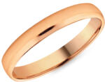  Férfi karikagyűrű 3 mm, rózsaszín arany IZKR023R-M