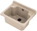 Gamma Manta mini fali kézmosó, bézs, beépíthető (KGM42-B)